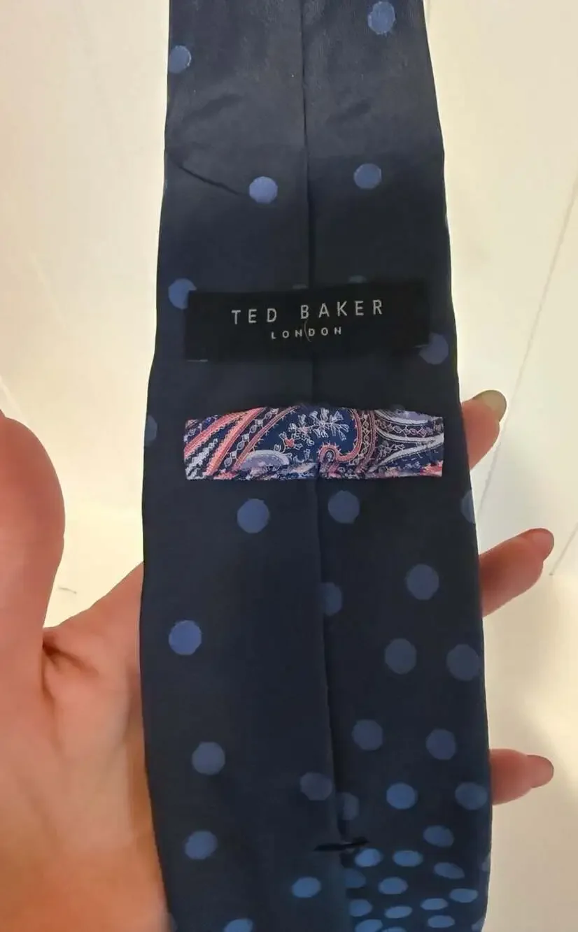 Ted Baker London Silk Polka Dot Necktie